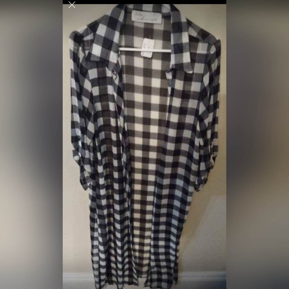 Vintage Havana duster blouse NWT